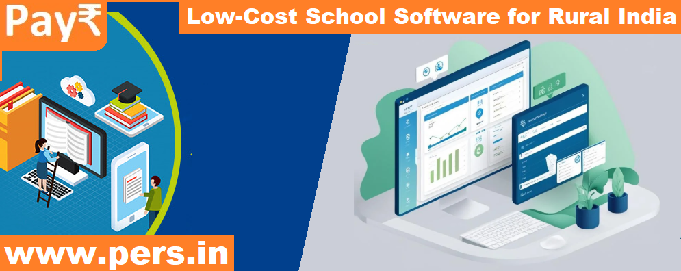 Low-Cost School Software for Rural India